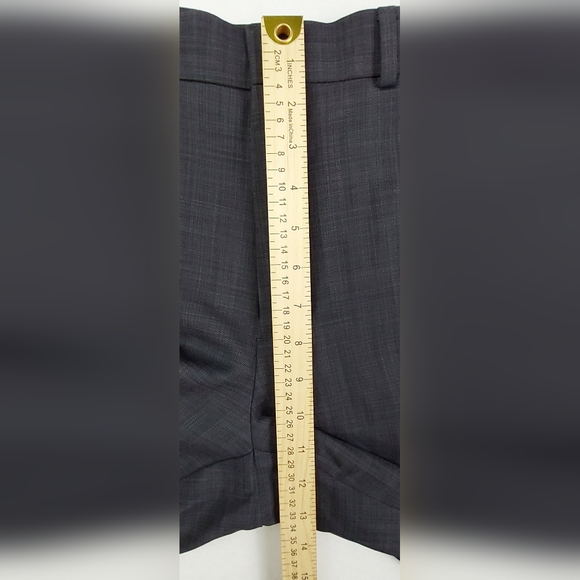 Dockers Pants Mens Size 36x32 Dark Gray Flat Front Slim Fit Pockets NWT $60.00 - Picture 4 of 10